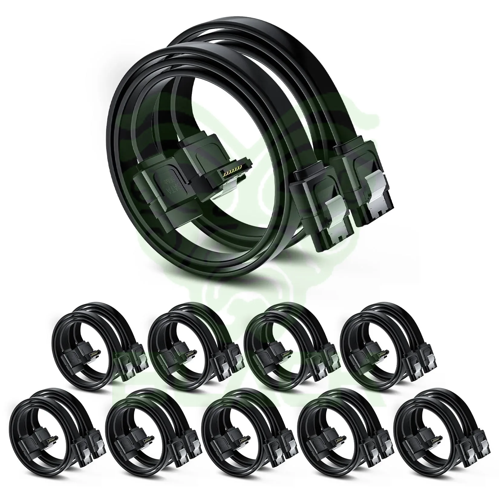 CABLE SATA PACK X10
