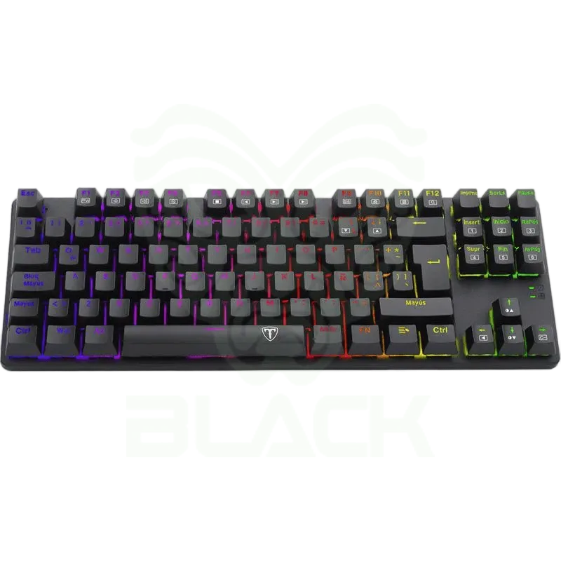 TECLADO MECANICO REDRAGON HORUS K619 RGB LOW PROFILE SWITCH RED