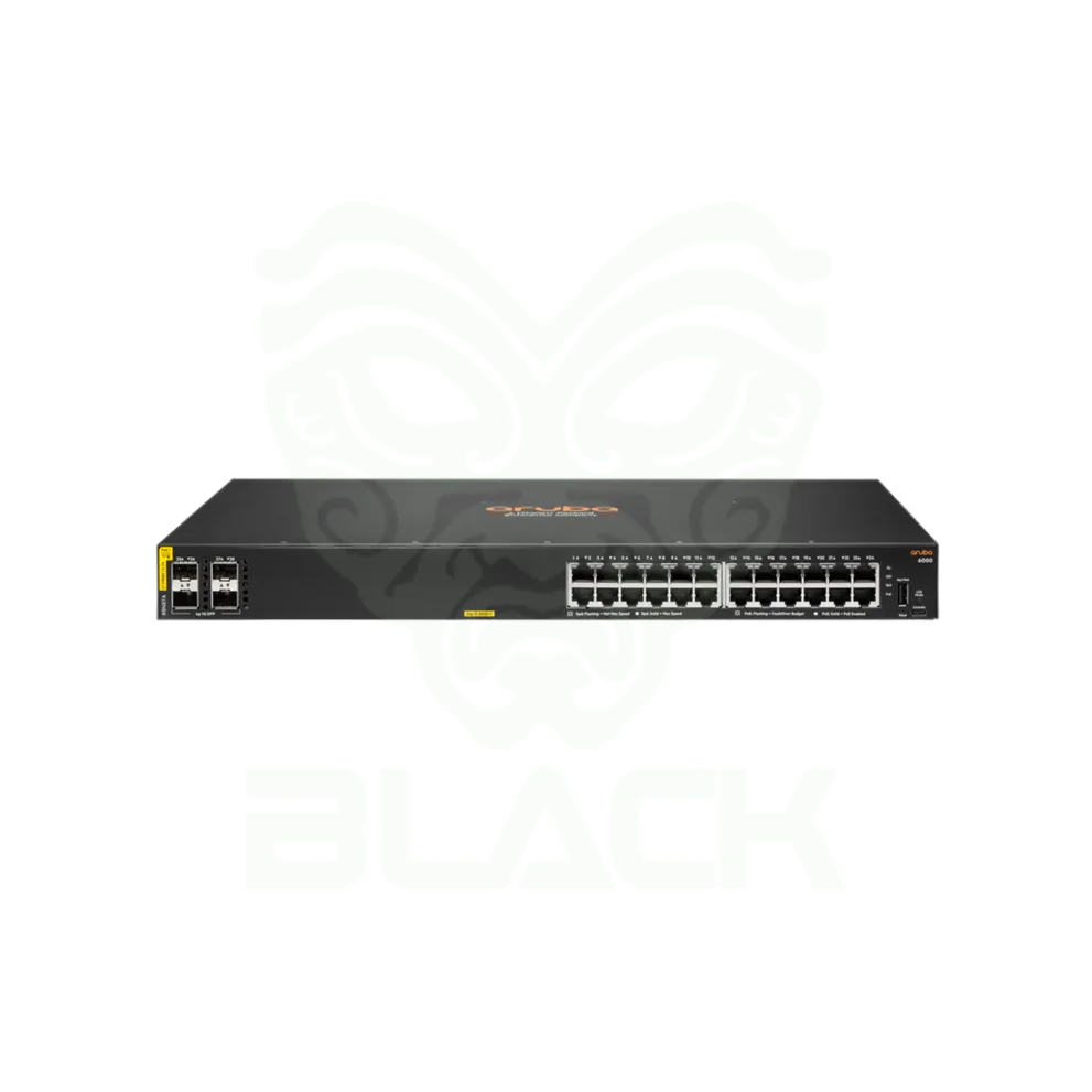 SWITCH ARUBA 6000 24G CLASE4 POE 4SFP 370W