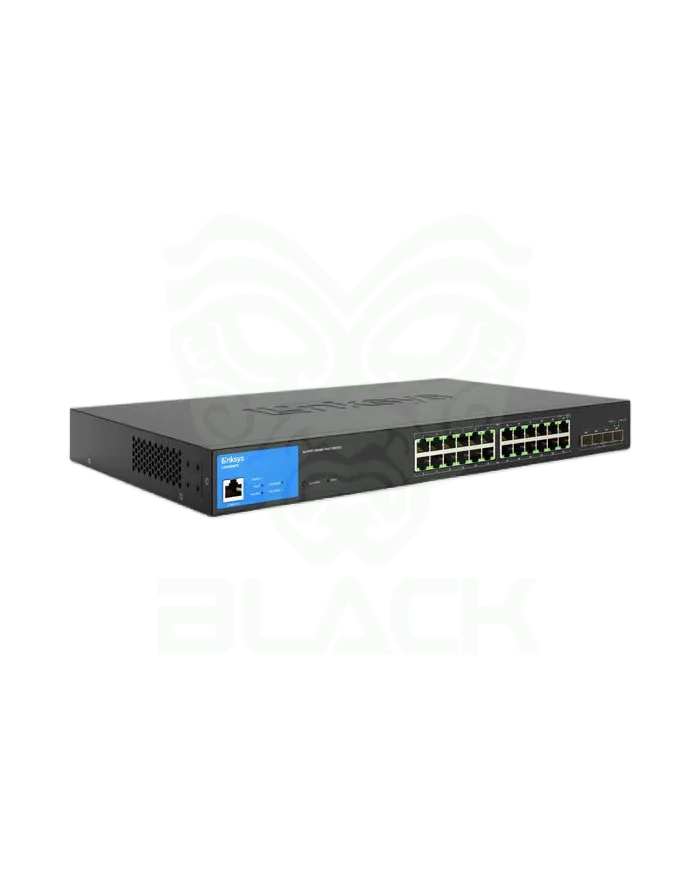 24-PORT MANAGED POE+ SWITCH 4 1G SFP 250W TAA