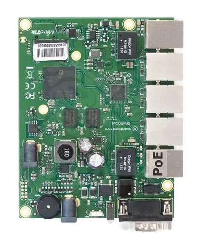 ROUTERBOARD 450GX4 WITH FOUR CORE 716MHZ ATHEROS C...