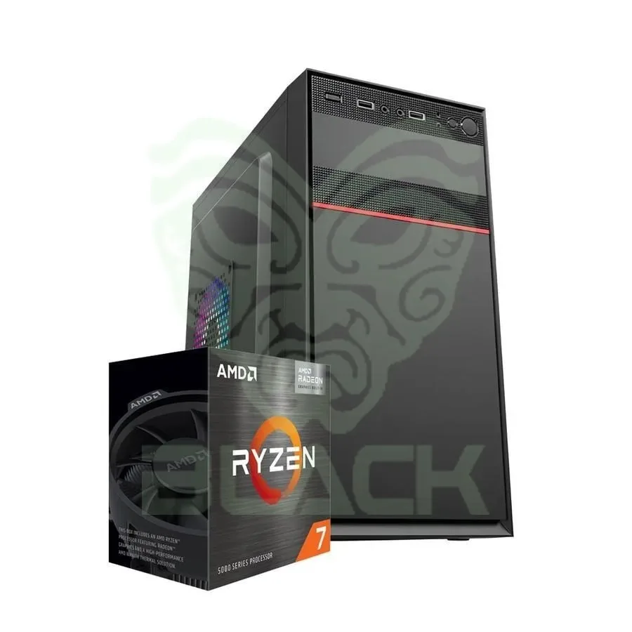 PC ECOVISION AMD RYZEN 7 5700G + 8GB + 240GB
