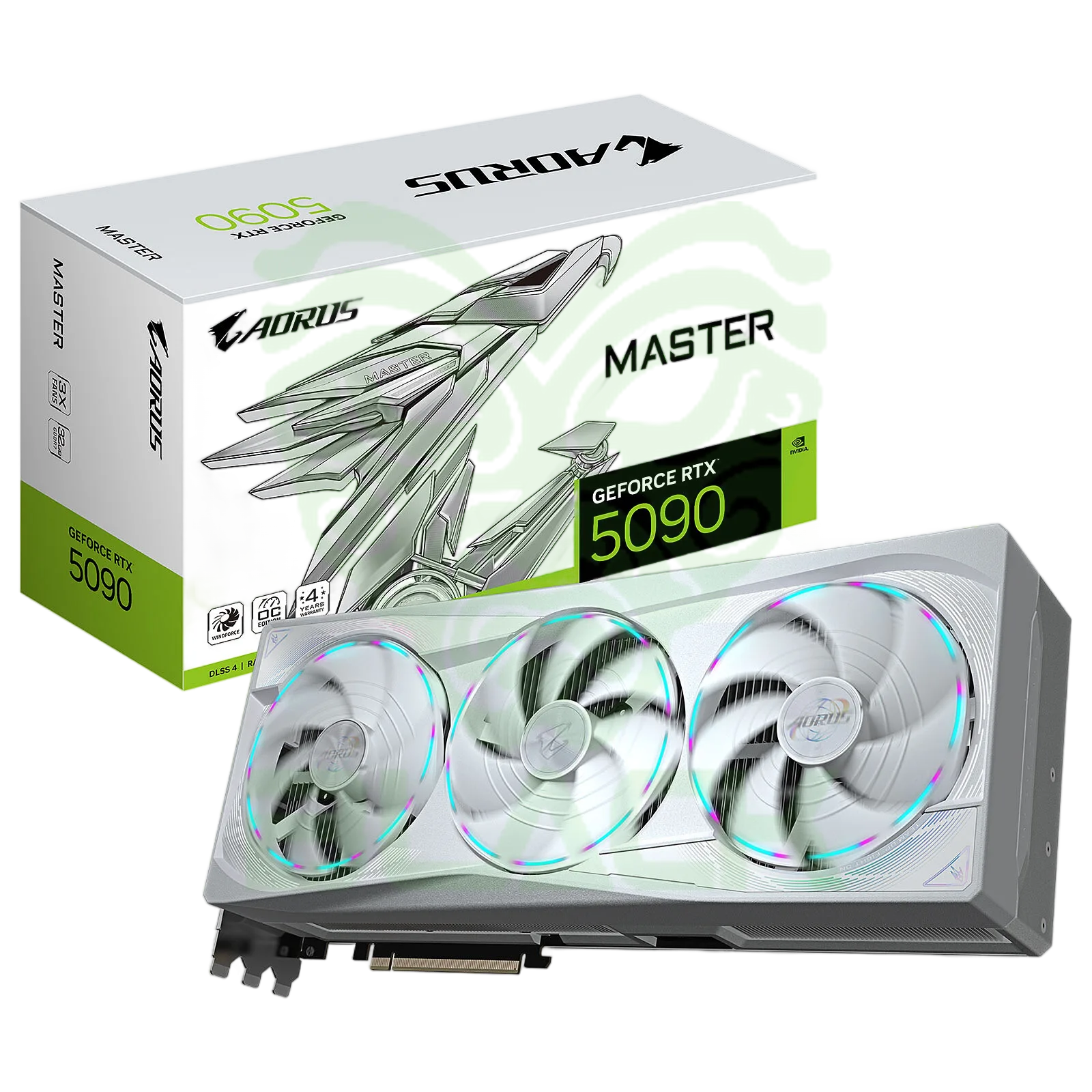 PLACA DE VIDEO GIGABYTE AORUS GEFORCE RTX 5090 32GB GDDR7 MASTER ICE