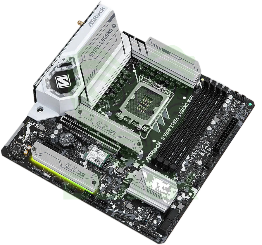 MOTHER ASROCK B760M STEEL LEGEND WIFI LGA1700 DDR5