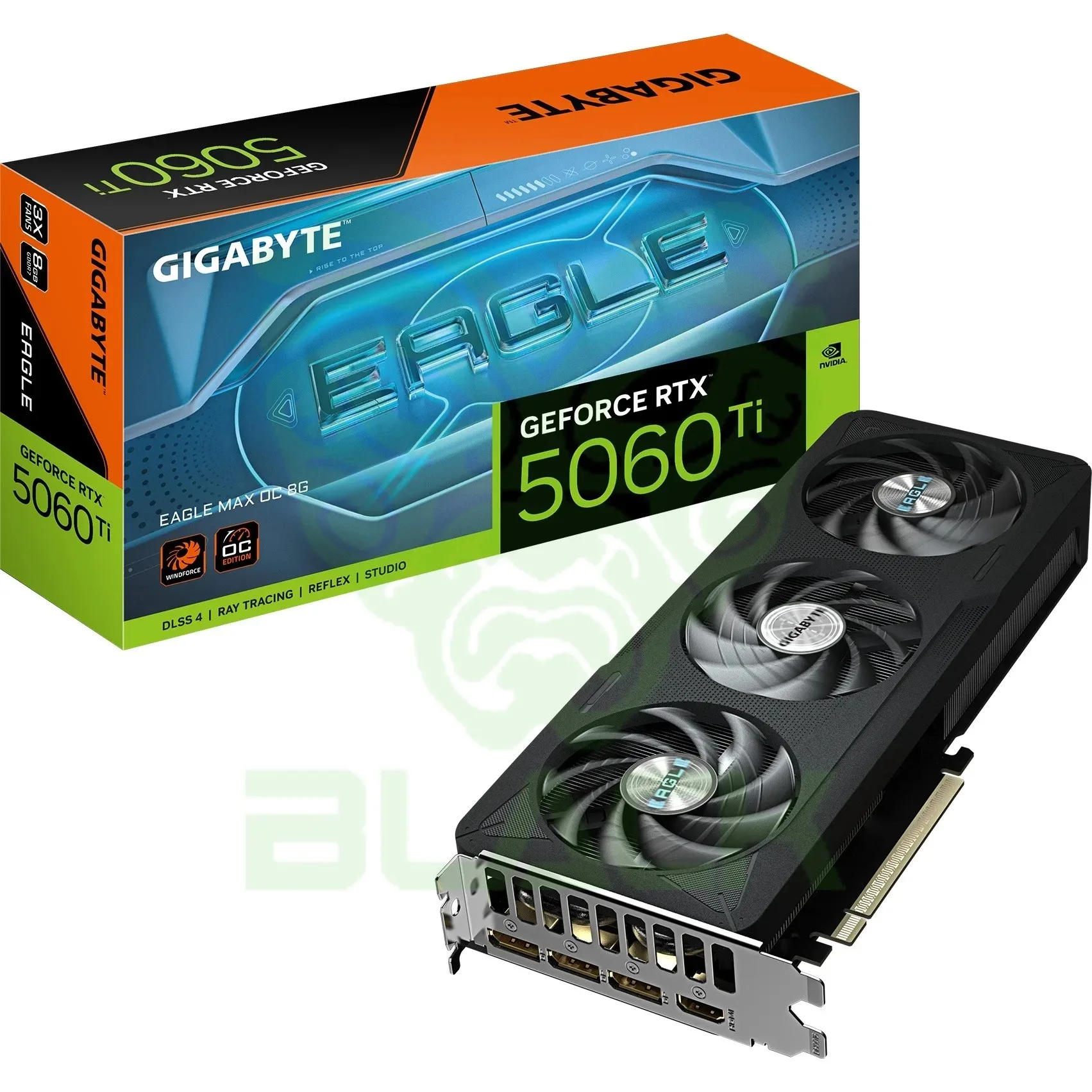 PLACA DE VIDEO GIGABYTE NVIDIA GEFORCE RTX 5060 TI EAGLE MAX OC 8G
