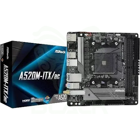 MOTHER ASROCK A520M-ITX/AC WIFI AM4 DDR4