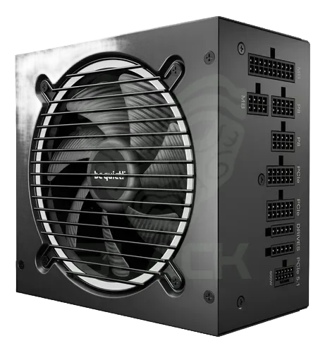 FUENTE XYZ 750W 80 PLUS GOLD ATX 3.1 PCIE 5.1 FULL MODULAR HYPERVOLT BLACK