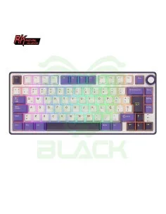 TECLADO ROYAL KLUDGE RKR75 BLACKBERRY SWITCH SILVER 75%