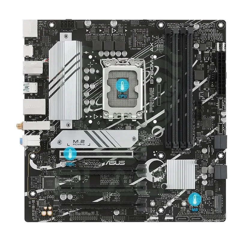 MOTHERBOARD ASUS PRIME B760M-A INTEL® SOCKET 1700 12/13VA. GEN.