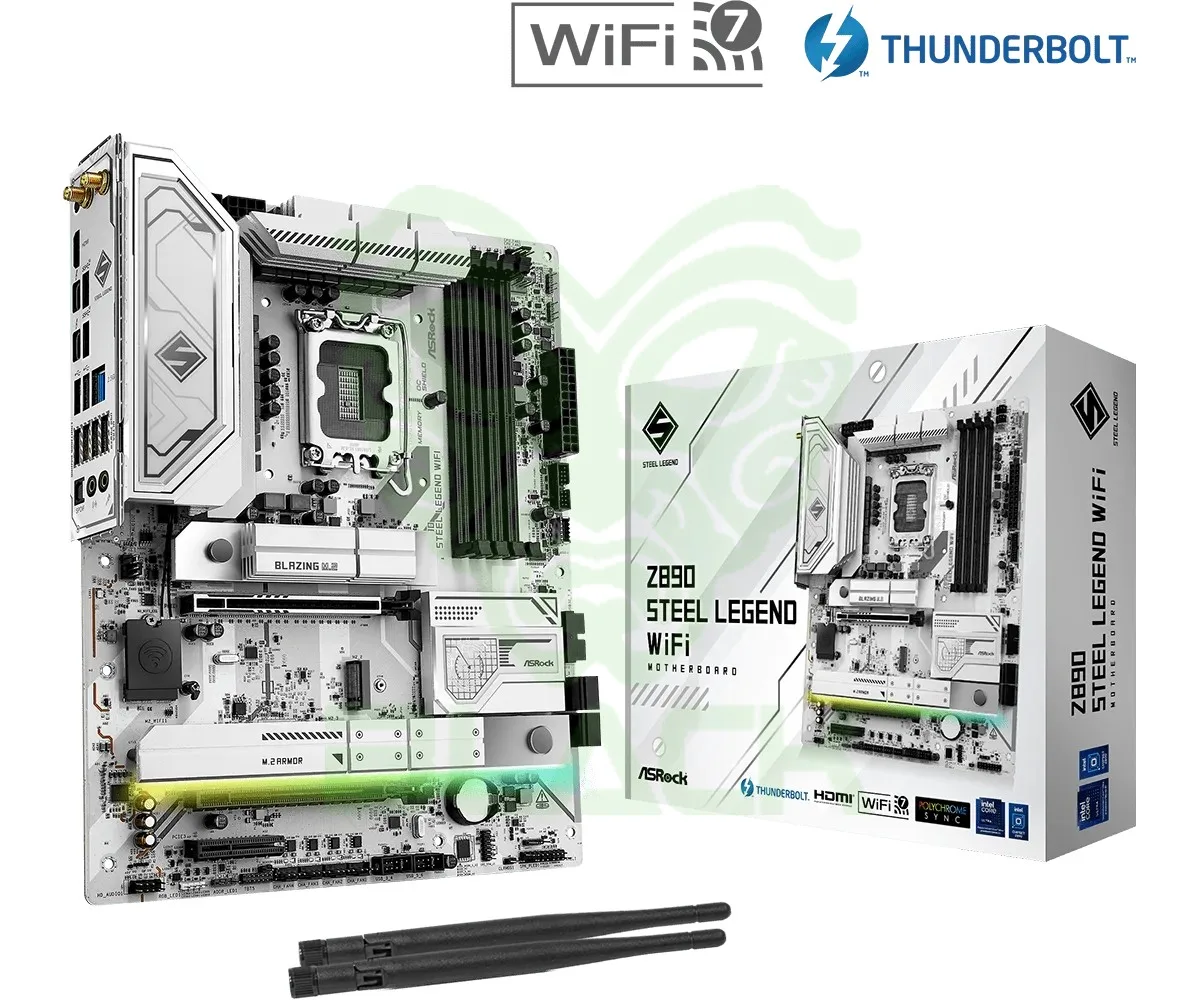 MOTHER ASROCK Z890 STEEL LEGEND WIFI LGA1851 DDR5
