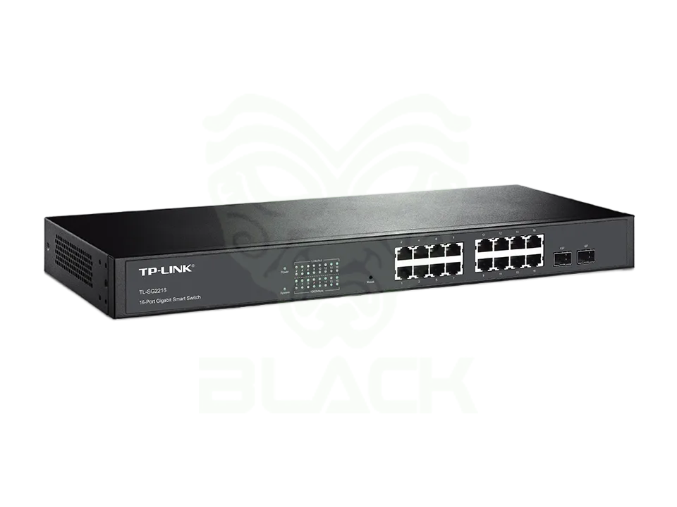 SWITCH TP LINK 16 PUERTOS GB SMART 2SFP