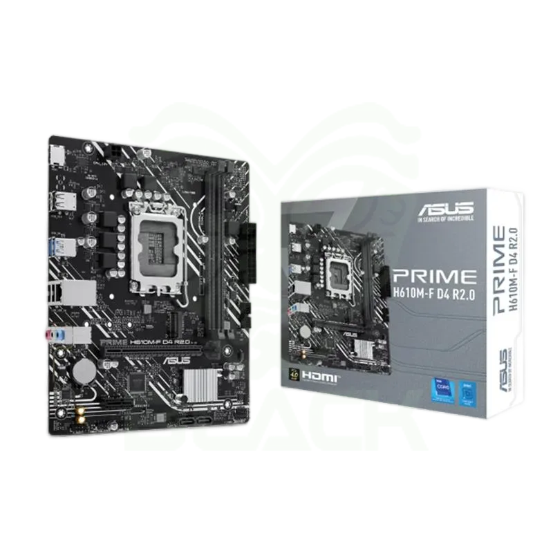 MOTHERBOARD ASUS PRIME H610M-F D4 R2.0 INTEL® SOCKET 1700 12/13/14VA. GEN.