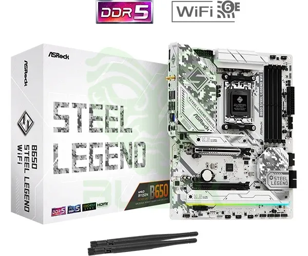 MOTHER ASROCK B650 STEEL LEGEND WIFI AM5 DDR5