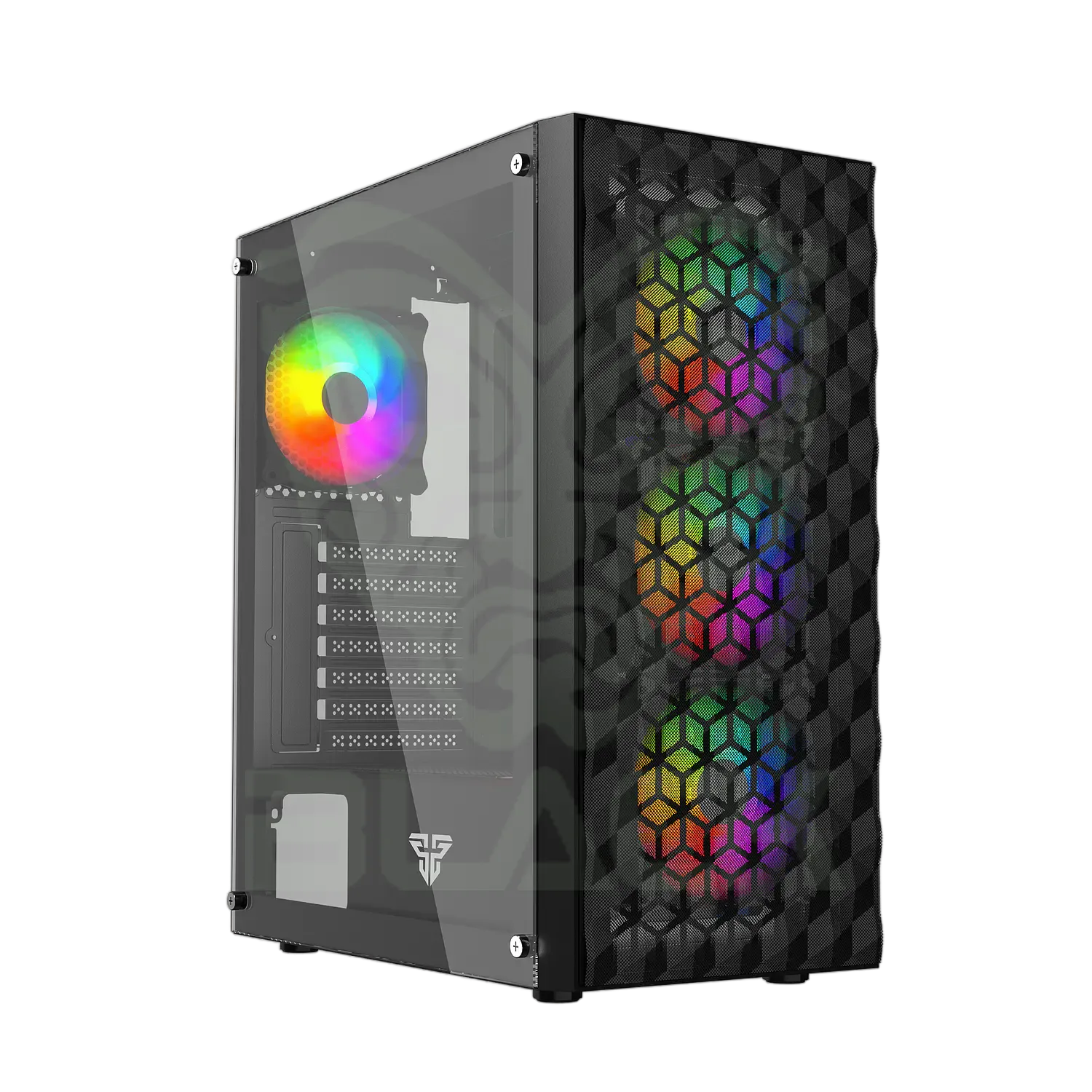 GABINETE FANTECH AERO II CG83 BLACK 4X FAN FRGB ATX