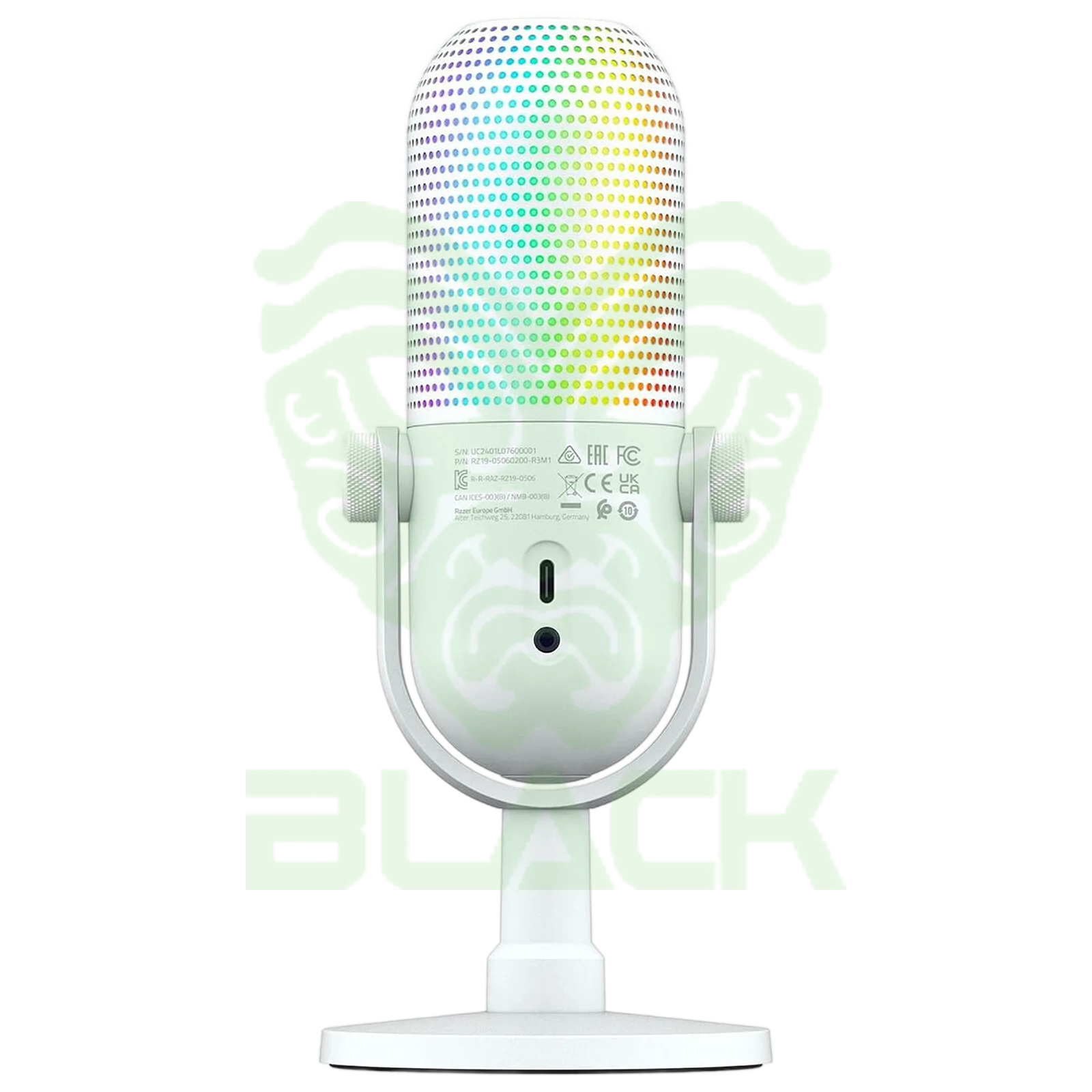 MICROFONO RAZER SEIREN V3 CHROMA RGB WHITE