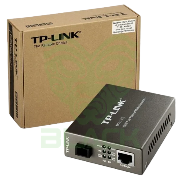 CONVERTER TP LINK SM 10/100 CONECTOR SC