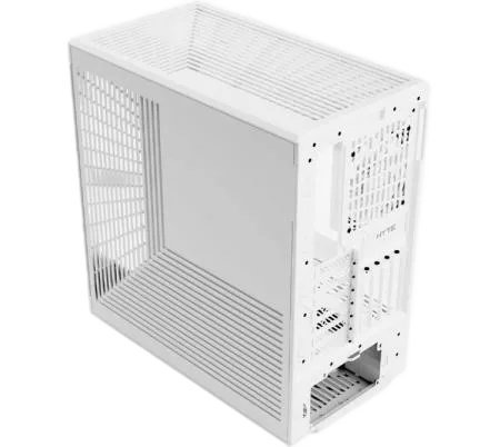 GABINETE HYTE Y40 SNOW WHITE VIDRIO TEMPLADO 2X120MM FANS VERTICAL GPU MOUNT INC. CABLE RISER PCIE 4X16 USB-C 3.2