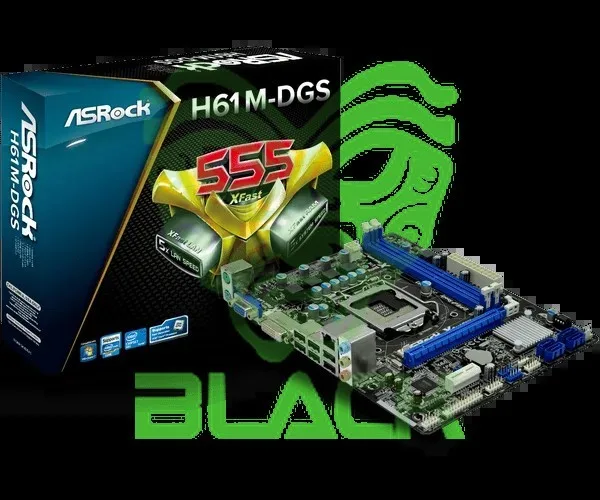 MOTHER ASROCK H61M-DGS (1155) OEM