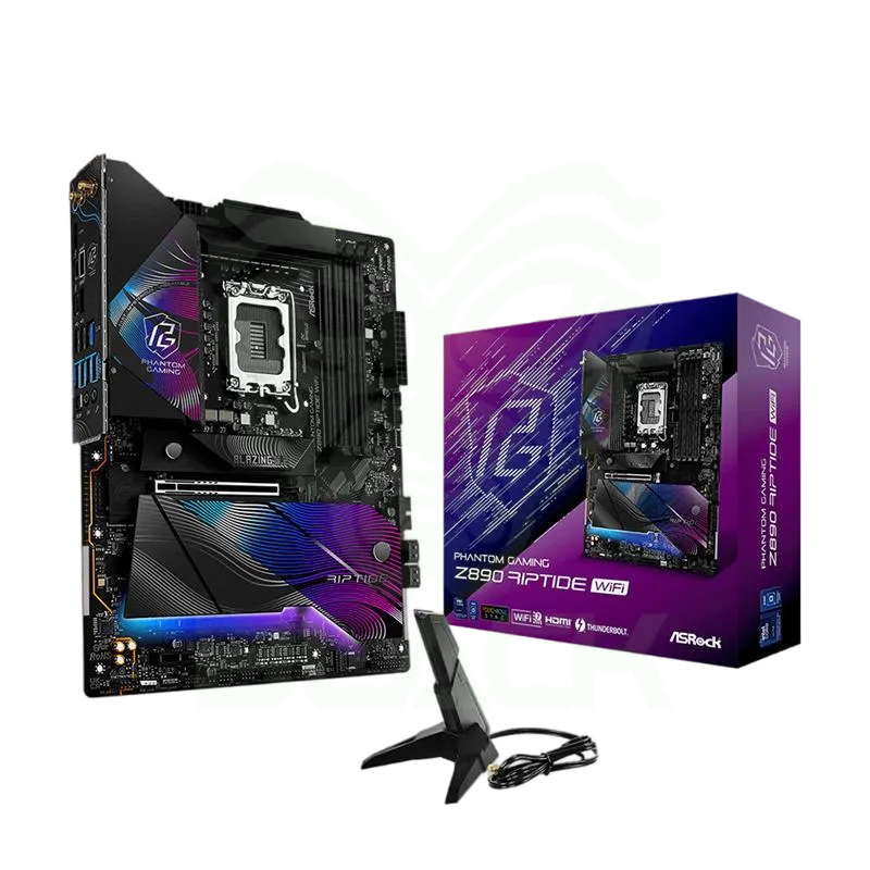 MOTHERBOARD ASROCK Z890 RIPTIDE WI-FI INTEL® SOCKET 1851 12/13/14VA. GEN. DDR5