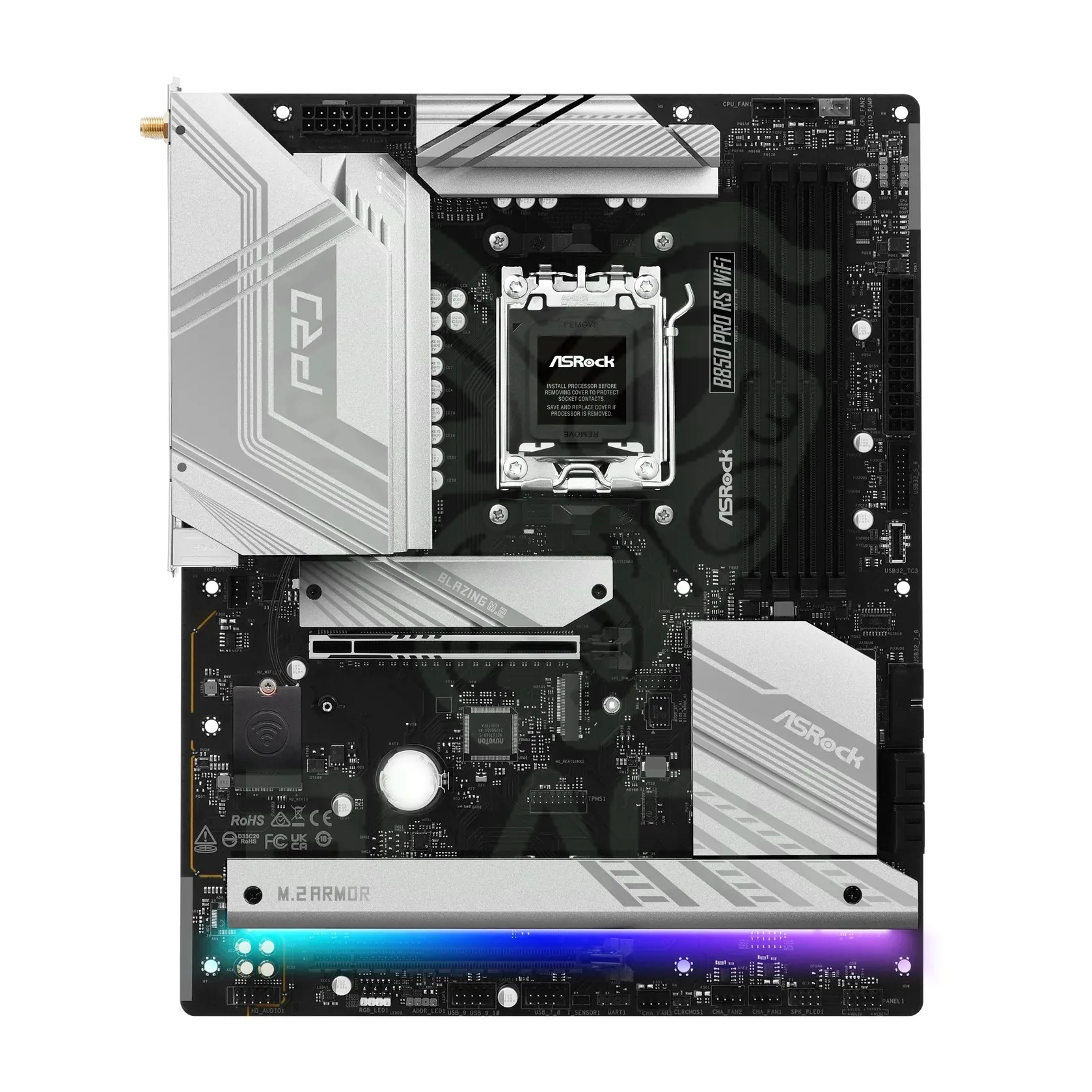 MOTHER ASROCK B850 PRO RS WIFI AM5 DDR5