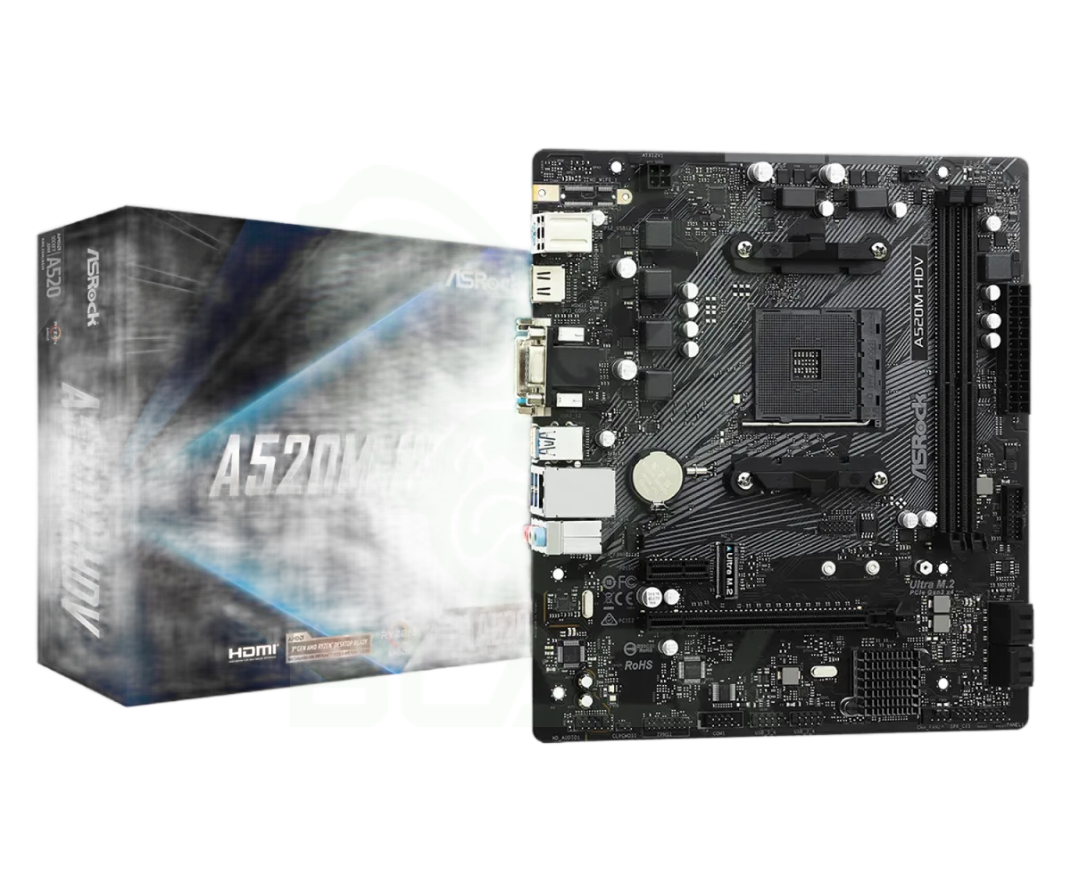 MOTHER ASROCK (AM4) A520M-HDV