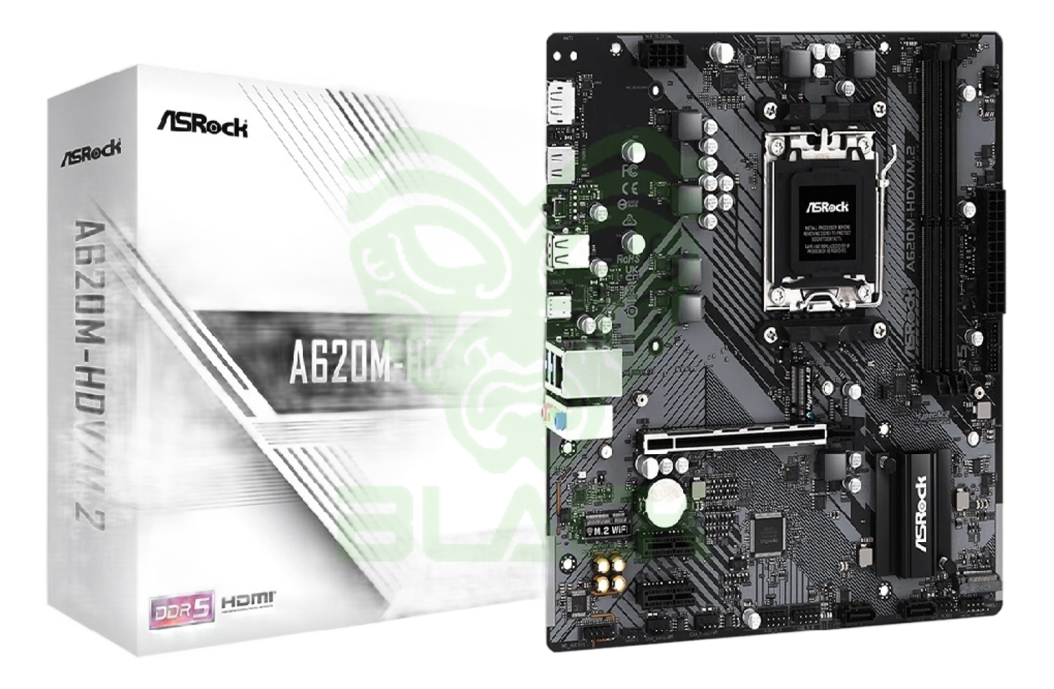 MOTHER ASROCK (AM5) A620M-HDV/M.2