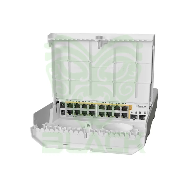SWITCH MIKROTIK 318-16P-2S+OUT 16POE OUT + 2SFP+ S/F
