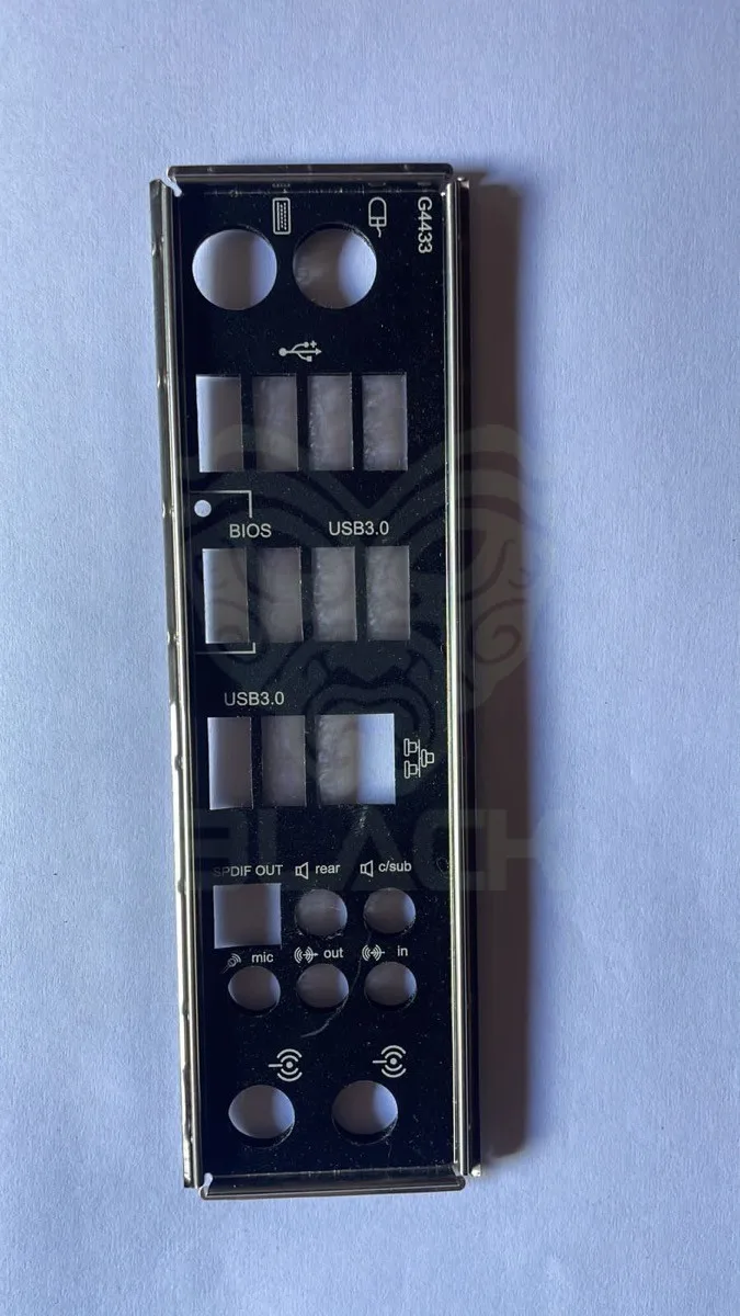 I/O SHIELD BACKPLATE MOTHERBOARD 112