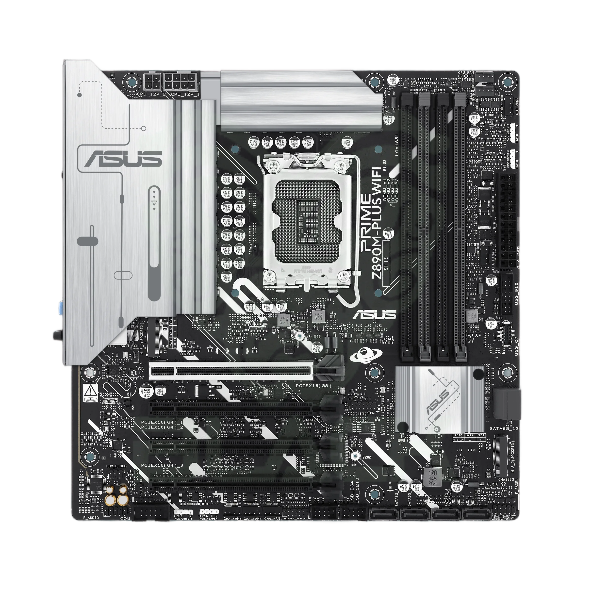 ASUS (SOCKET LGA 1851) PRIME Z890M-PLUS WIFI