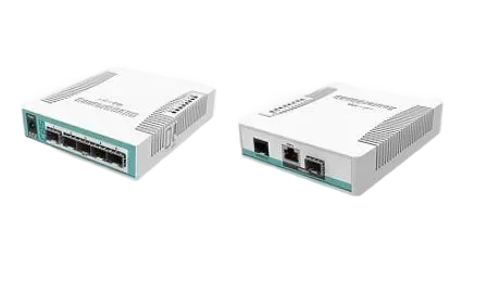 SWITCH MIKROTIK 106-1C-5S 1GB +5SFP 1ETH COMBO PORTS S/F
