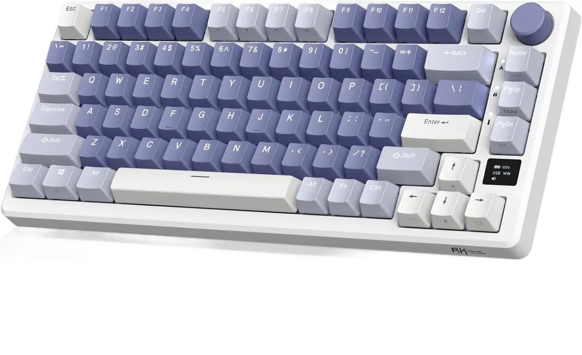 TECLADO MAGNÉTICO ROYAL KLUDGE RKM75 HE HEPHAESTUS SWITCH MINT 75%