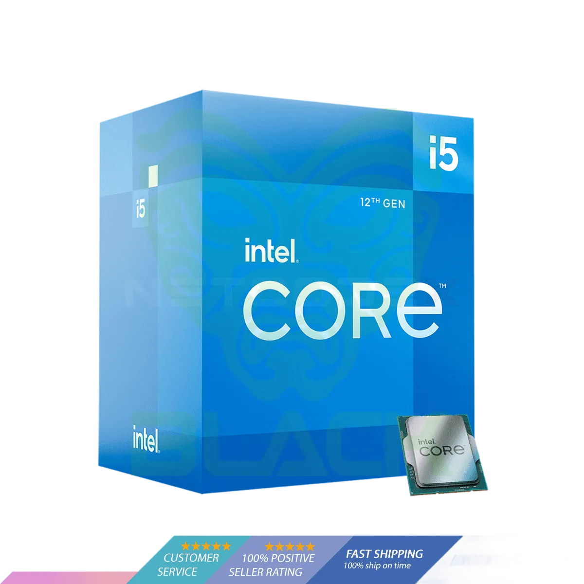 PROCESADOR INTEL CORE I5 12400 4.4GHZ TURBO SOCKET 1700 ALDER LAKE