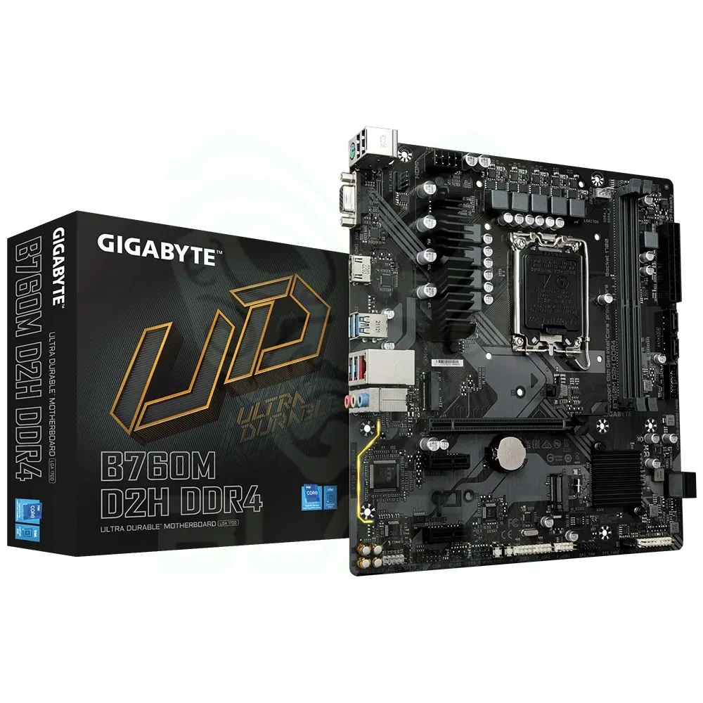 MOTHER GIGABYTE (LGA1700) B760M D2H DDR4