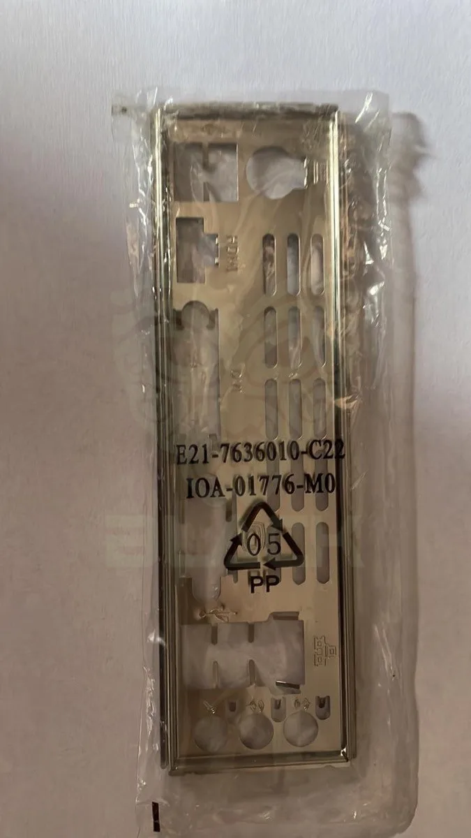 I/O SHIELD BACKPLATE MOTHERBOARD 098