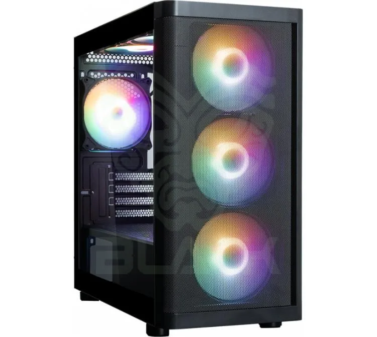 GABINETE ZALMAN M4 SE BLACK 5X120MM FRGB FAN