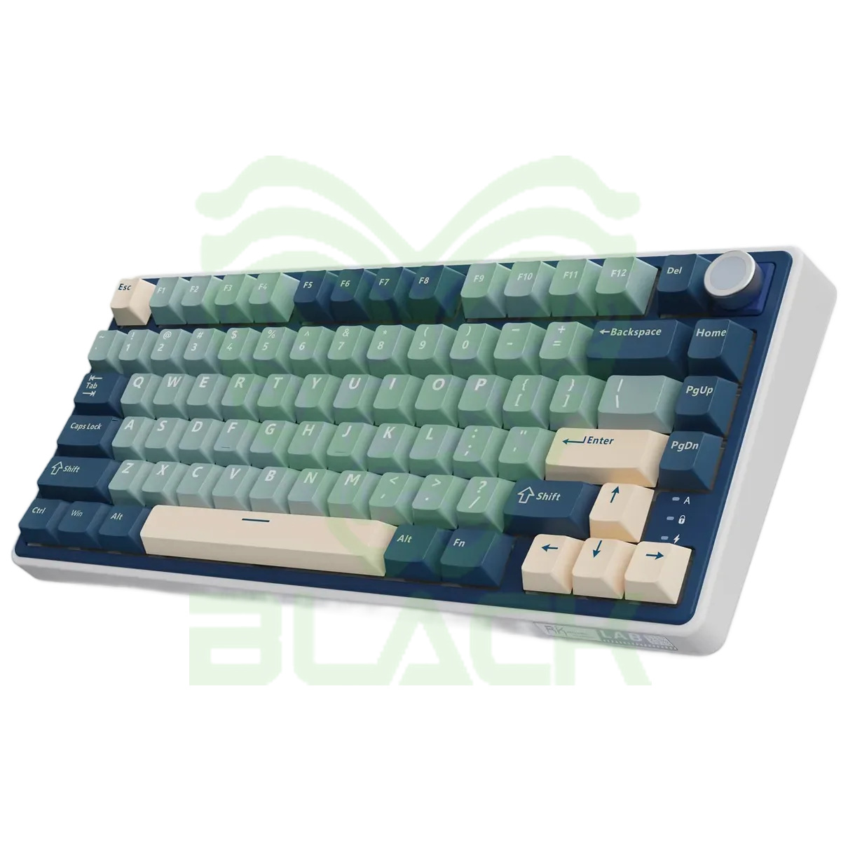 TECLADO ROYAL KLUDGE RKM75 WIRELESS PHANTOM SWITCH CREAM 75%