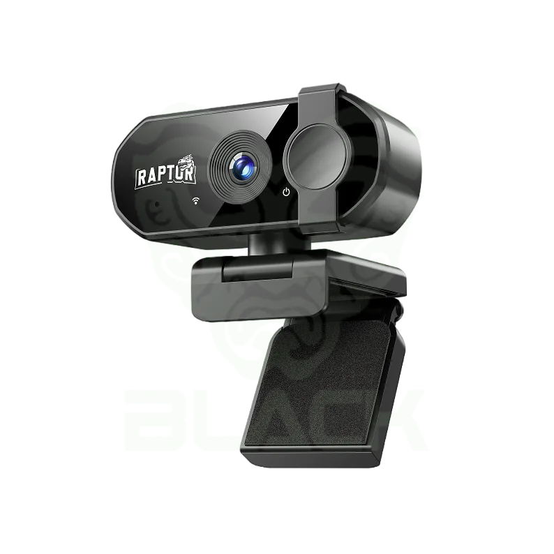 WEB CAM RAPTOR VISION 4K C/MICROFONO C/TAPA