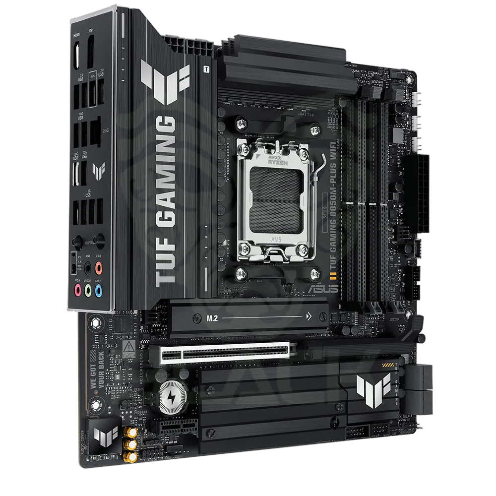 MOTHERBOARD ASUS TUF GAMING B850M-PLUS WIFI7 AM5 DDR5