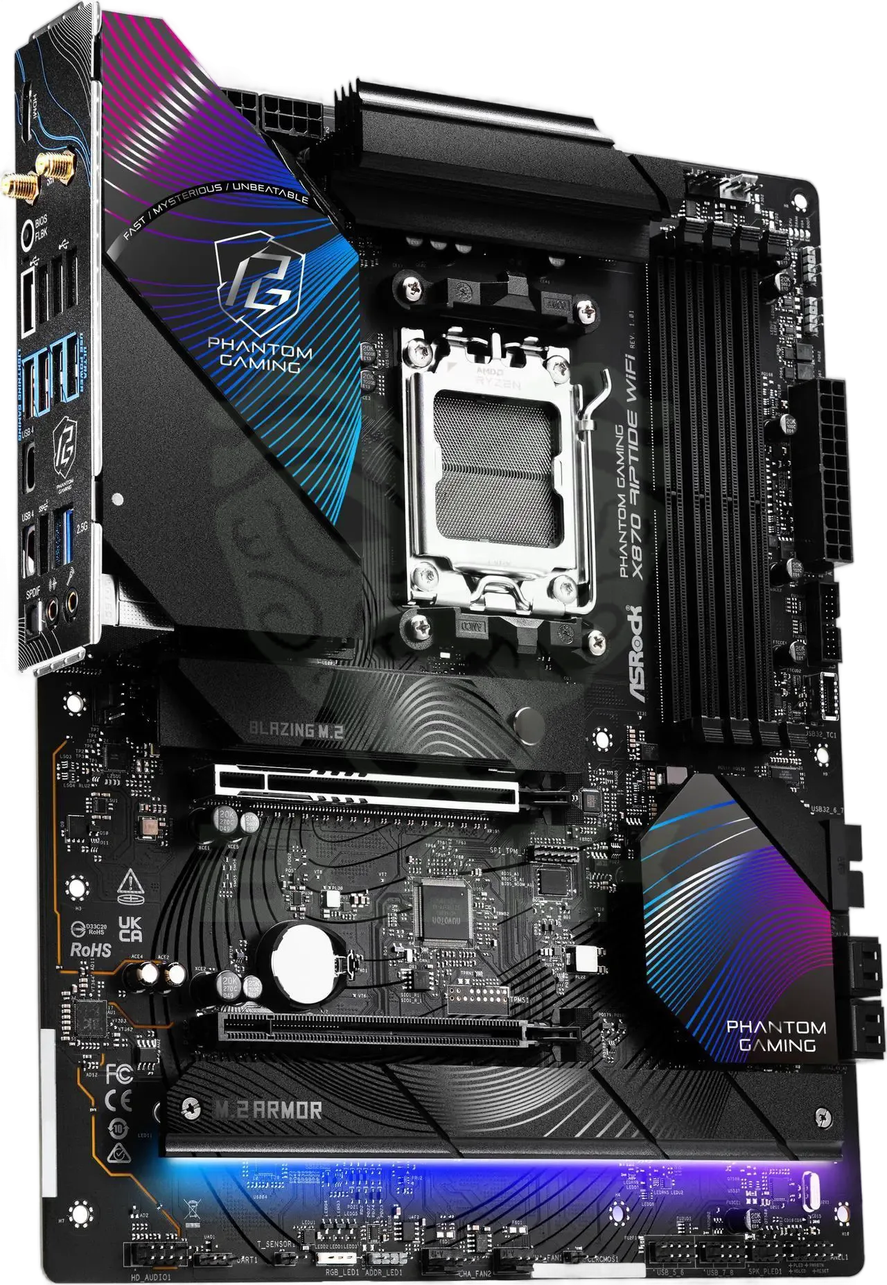 MOTHER ASROCK X870 RIPTIDE WIFI DDR5 AM5