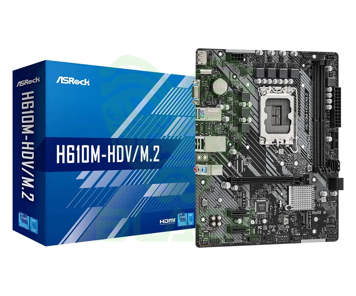 MOTHER ASROCK H610M-HDV/M2 R2.0 DDR4 S1700 BULK - OUTLET