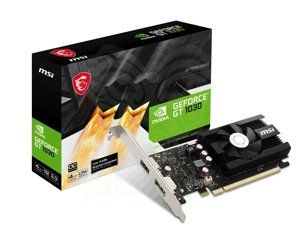 PLACA DE VIDEO MSI GEFORCE GT 1030 4G
