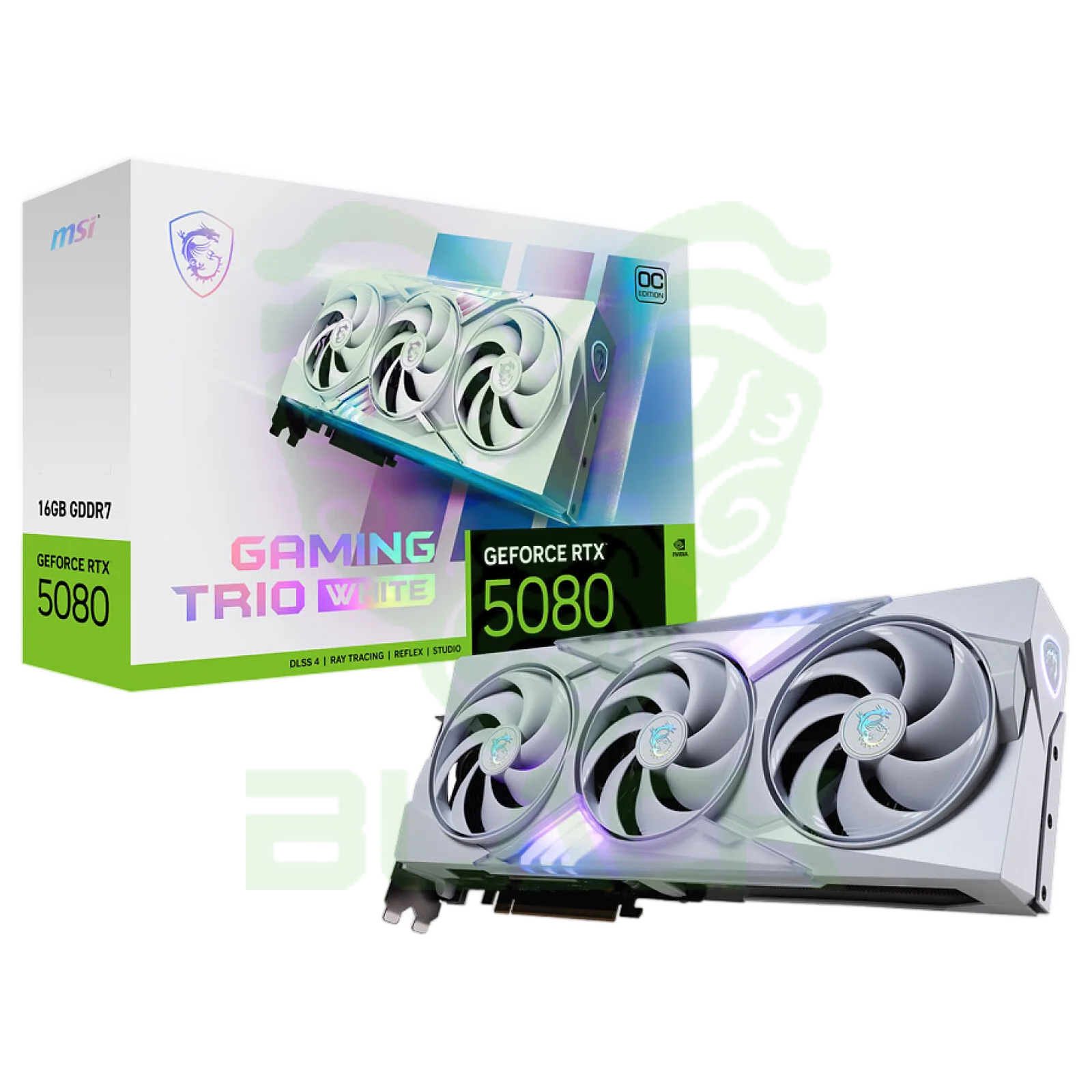 PLACA DE VIDEO MSI GEFORCE RTX 5080 16GB GDDR7 GAMING TRIO OC