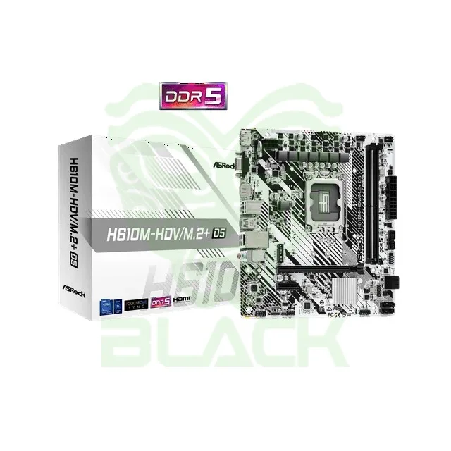 MOTHER ASROCK H610M-HDV/M2+ DDR5 S1700