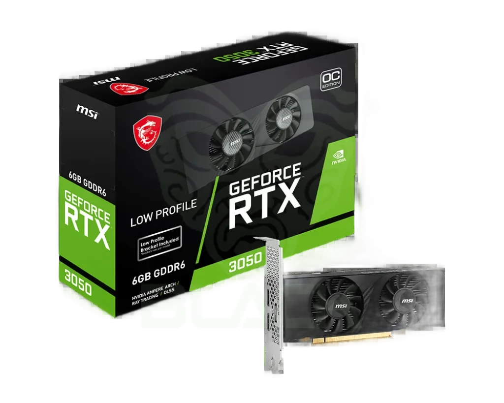 PLACA DE VIDEO MSI GEFORCE RTX 3050 LP 6G