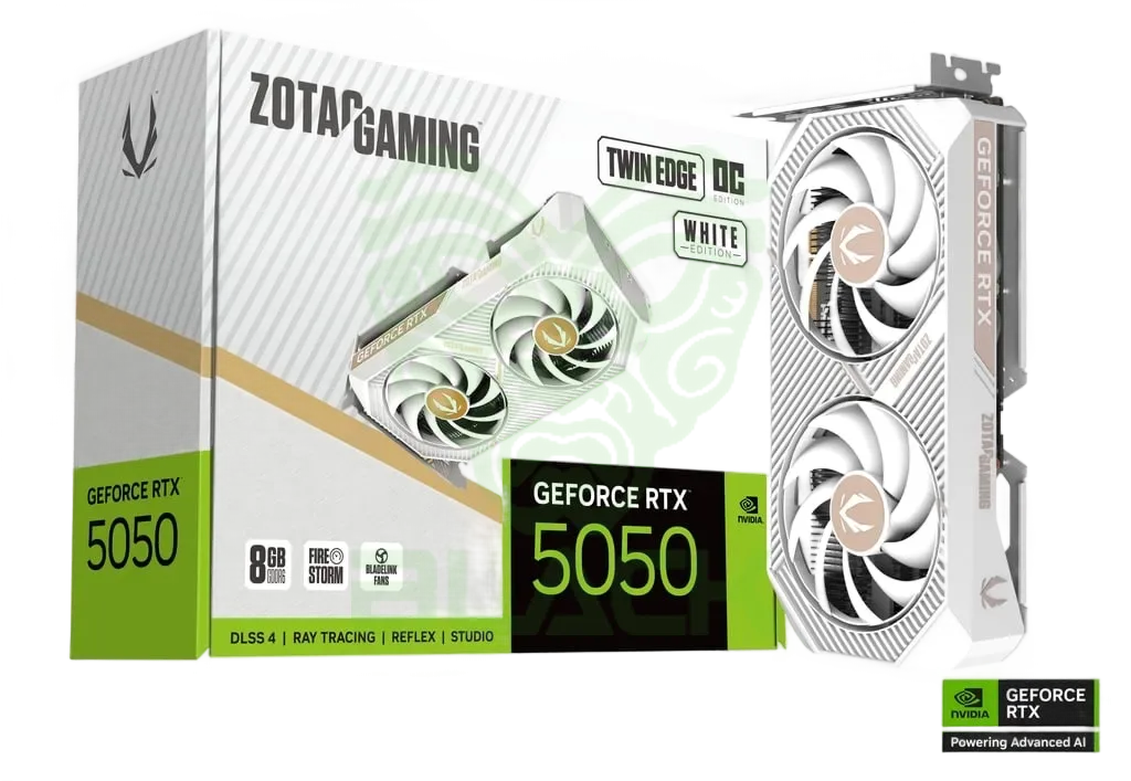 PLACA DE VIDEO ZOTAC GEFORCE RTX 5050 8GB GDDR6 TWIN EDGE OC