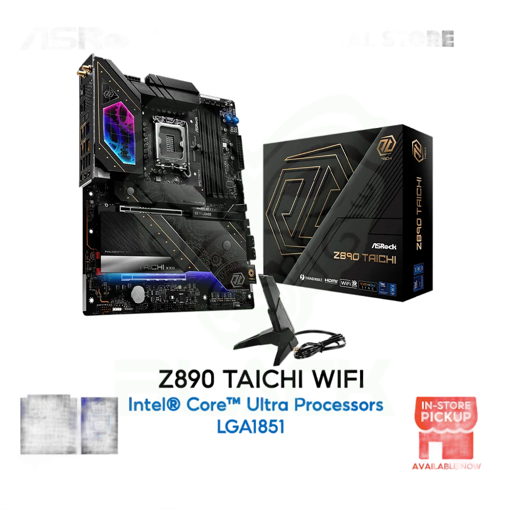 MOTHER ASROCK Z890 TAICHI AQUA WIFI LGA1851 DDR5