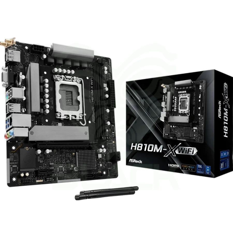 MOTHER ASROCK H810M-X WIFI LGA1851 DDR5