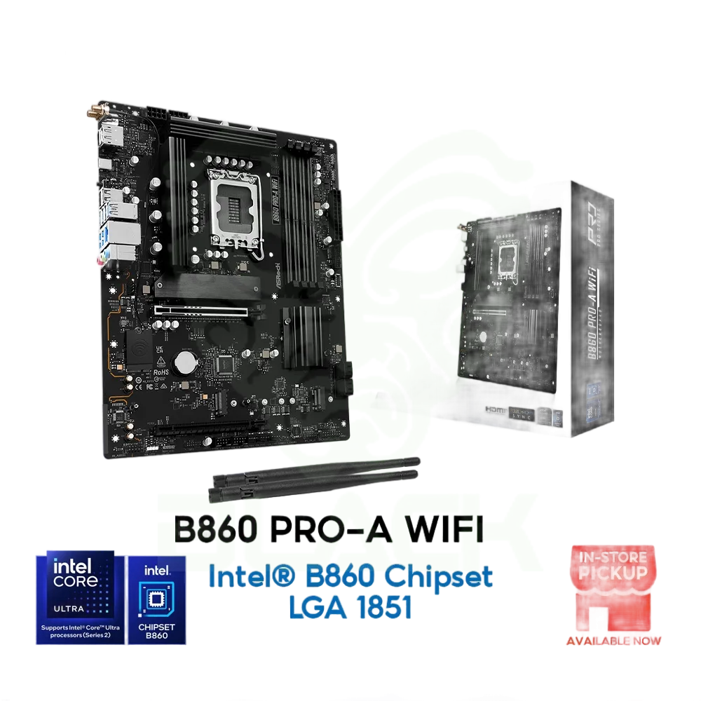 MOTHER ASROCK B860 PRO-A WIFI LGA1851 DDR5