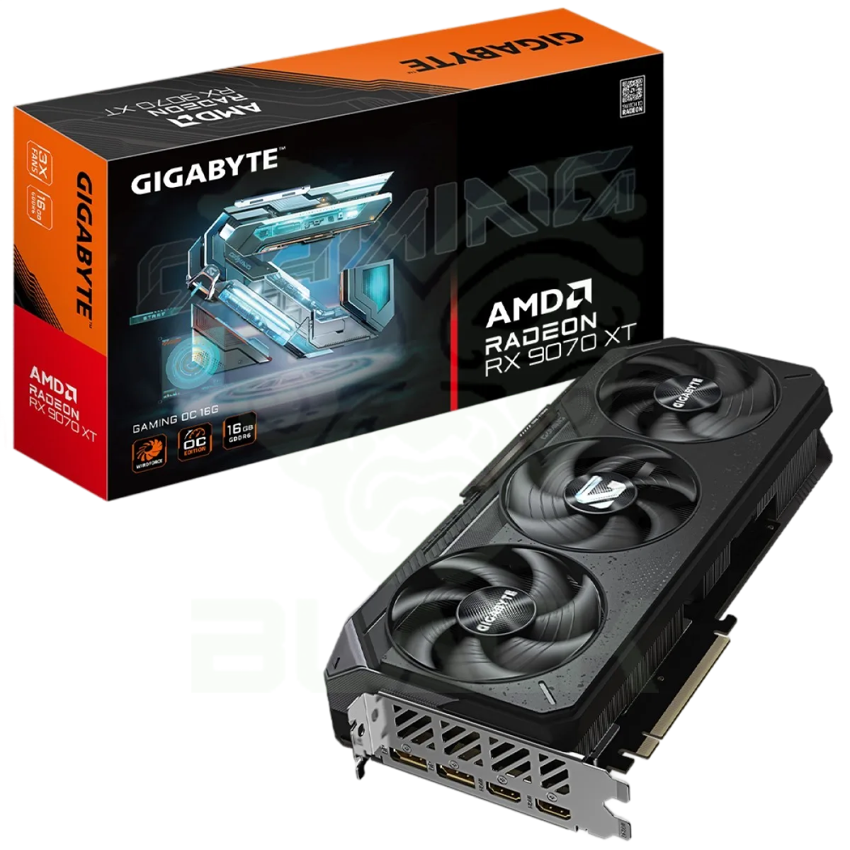 PLACA DE VIDEO GIGABYTE AMD RADEON RX 9070 XT GAMING 16G