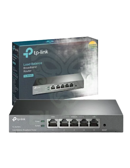 TP LINK ROUTER BALANCEADOR DE CARGA 4WAN + 1LAN